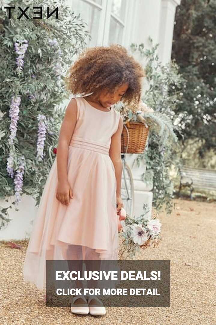 Pink Flower Girl Dresses | Blush Pink Flower Girl Dresses | Next