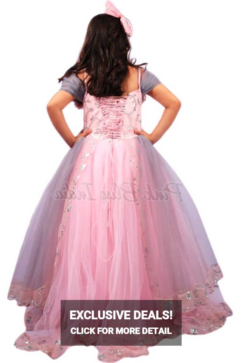 Pink Party Wear Kids Ball Gowns - Buy Ball Gown Online India