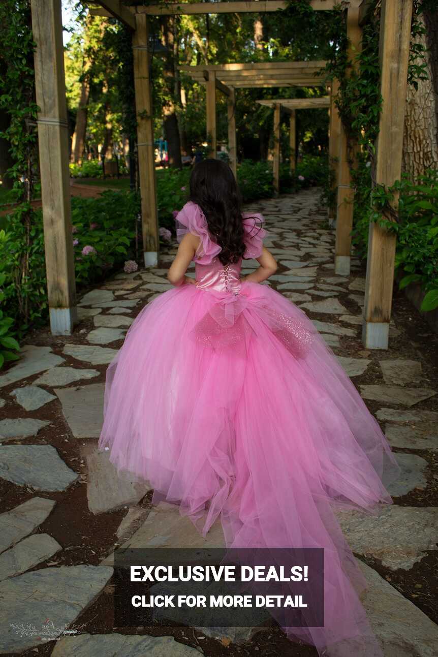 Pink Princess Gown - Etsy Sweden