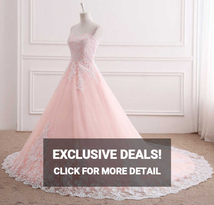 Pink Puffy Ball Gown Princess Sweetheart Tulle Formal Dress with ...