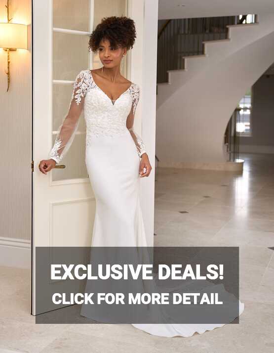 Plain &amp; Simple Wedding Dresses - WED2B