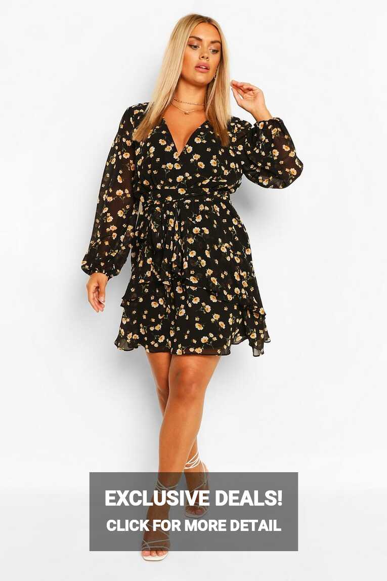 Plus Size Mini Dresses | Plus Size Short Dresses | boohoo USA