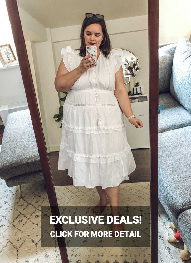 Plus Size White Dresses