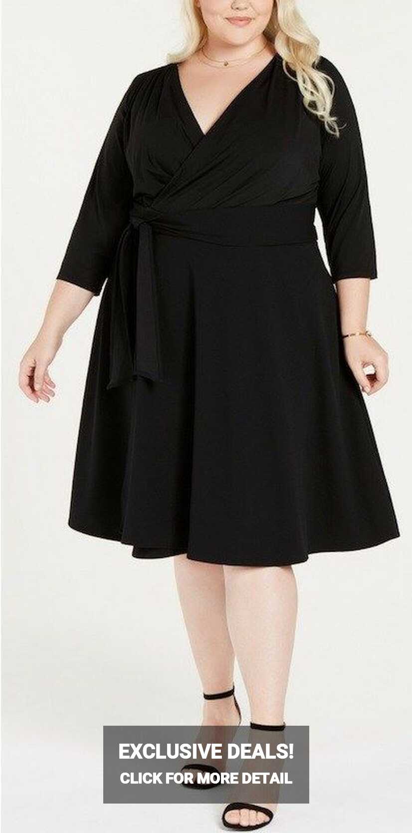 Plus Size Wrap Dress Outfits