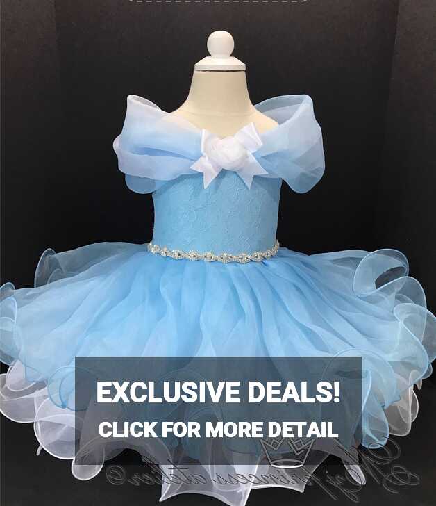 Princess birthday dress / frozen princess dress/ baby girl blue ...