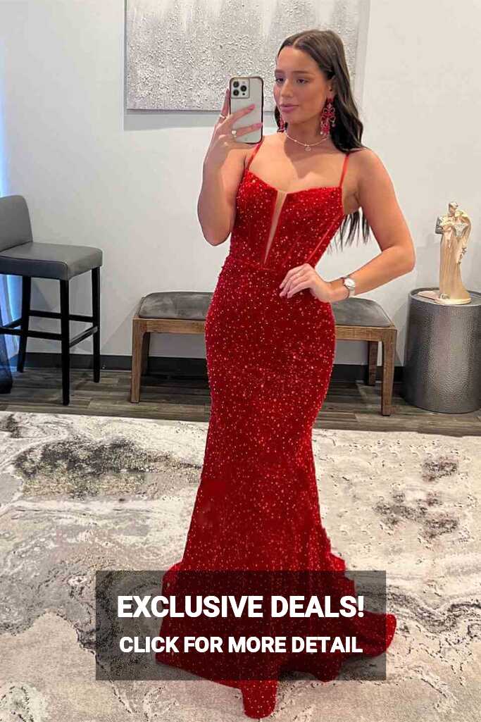 Prom Dress Feature – Red Prom Dresses 2023 – MyChicDress