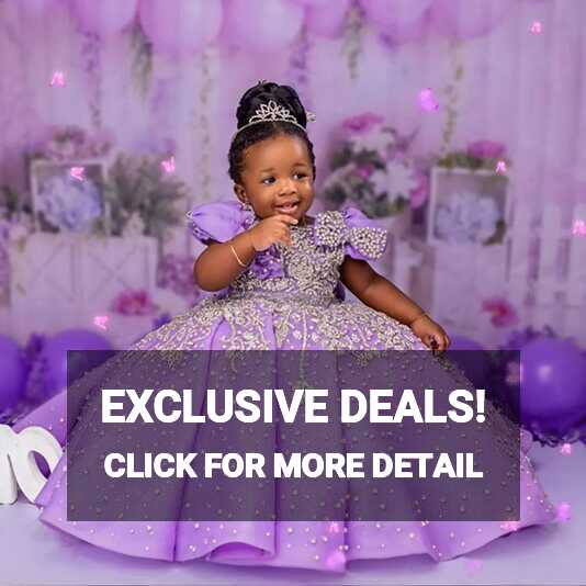 Purple Flower Girl Dresses: Reignite Your Backyard Birthday ...