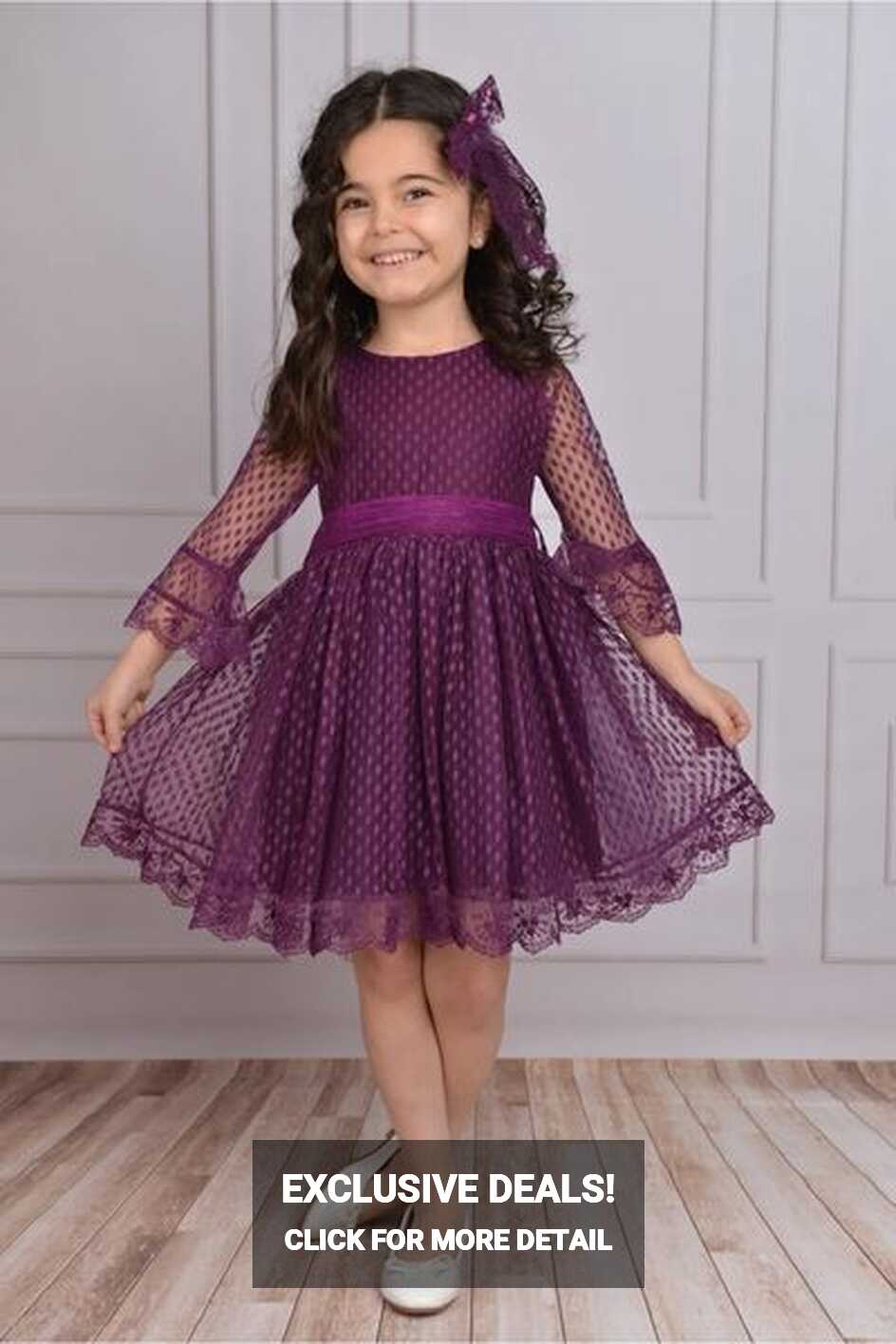 Purple Kids Dresses Styles, Prices - Trendyol