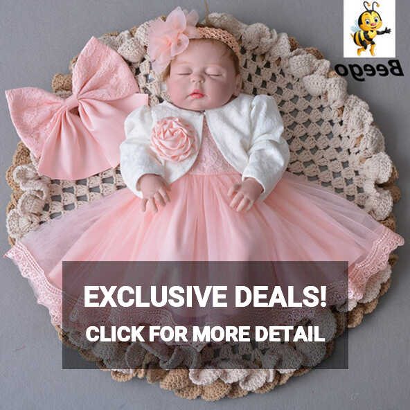 Qoo10 - Newborn Baby Girl Dress Party Birthday Wedding Dress ...