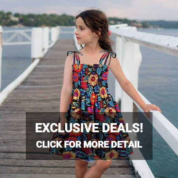 Rare Additions Girls Dresses Girls Two Piece Dress Summer Toddler ...