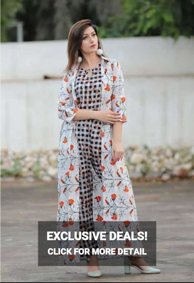 Rayon Casual Wear Ladies Three Piece Long Dress at Rs 600/piece in ...