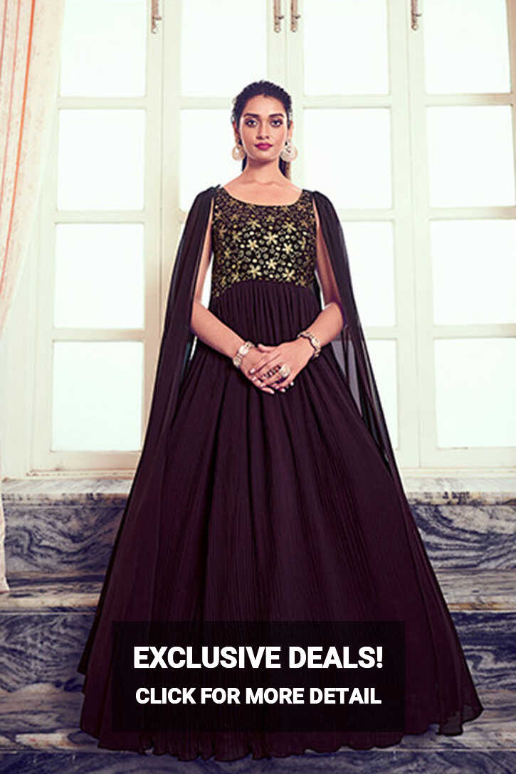 Ready to Wear Designer Wedding Cocktail Anarkali Long Gown ...