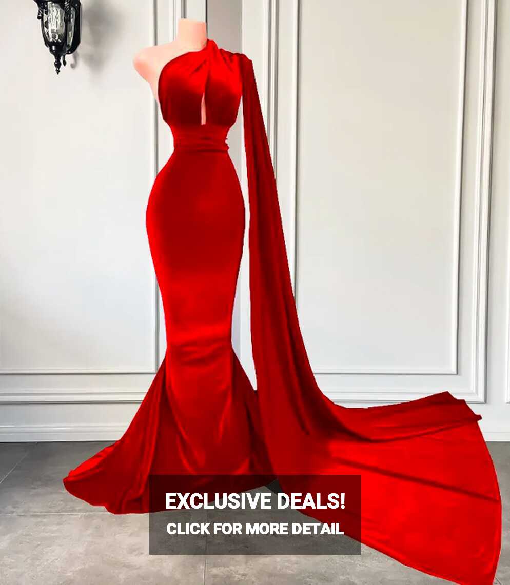 Real Picture Long Prom Dresses 2024 One Shoulder Sexy Mermaid ...