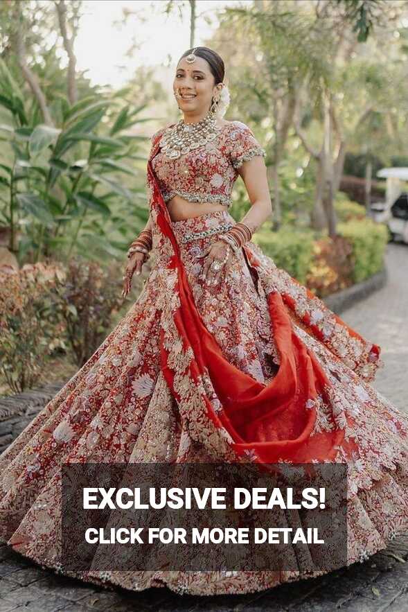 Red Bridal Lehengas For Indian Wedding