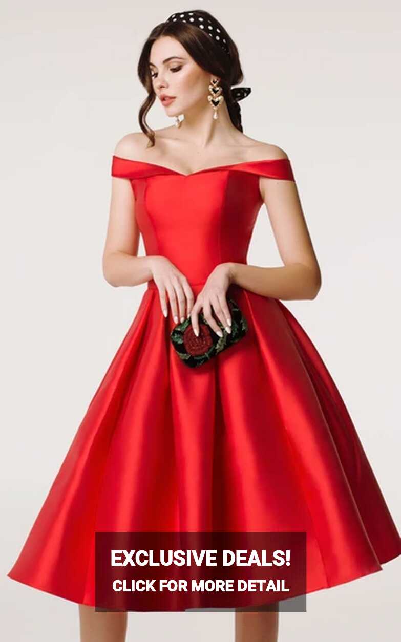 Red Cocktail &amp; Party Dresses for Women - UCenter Dress