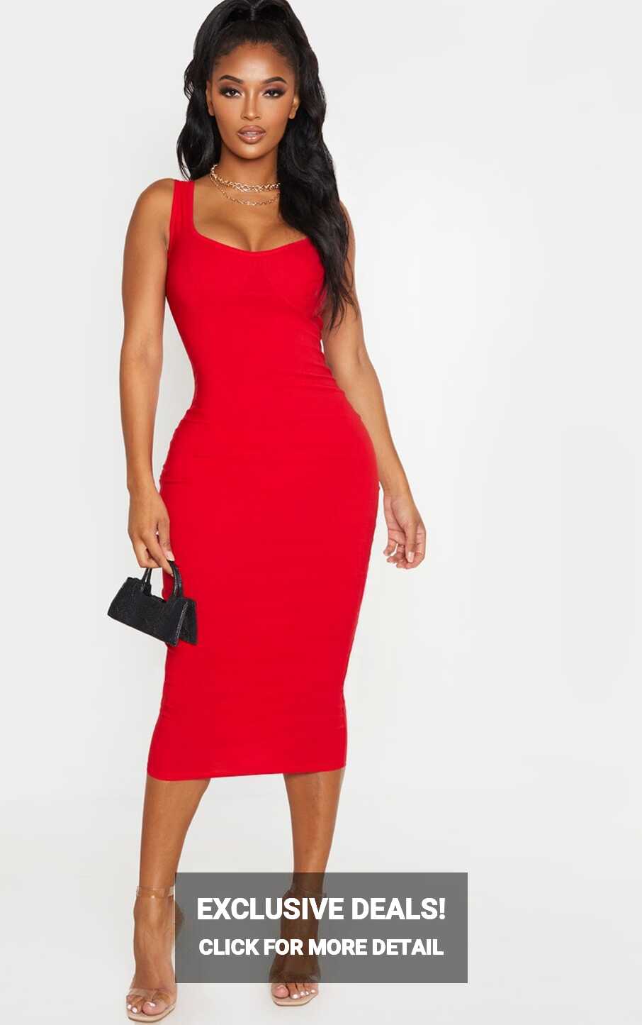 Red Dresses For Women | PrettyLittleThing