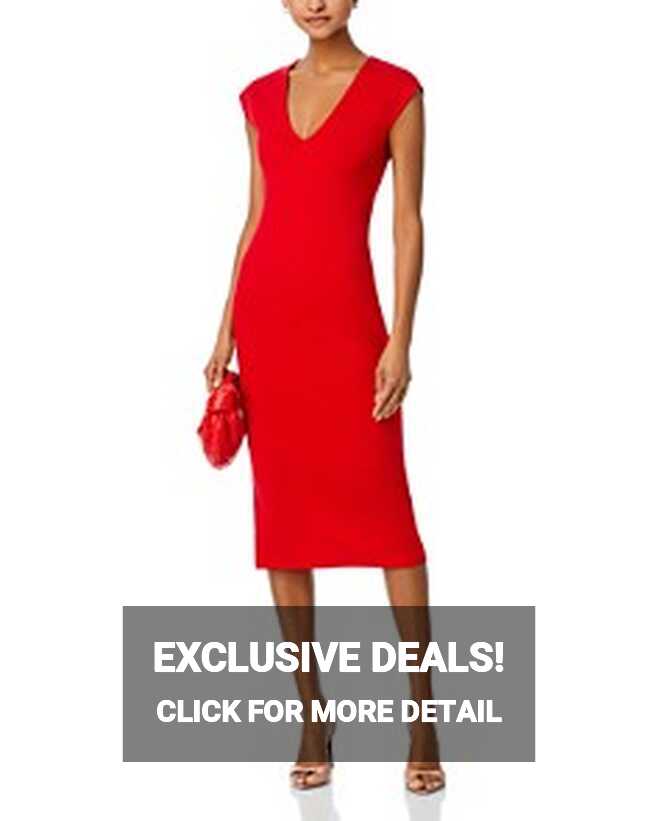 Red Dresses For Work - Bloomingdale&#39;s