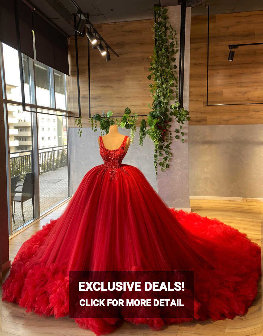 Red Princess Ball Gown – Goddess Exclusive