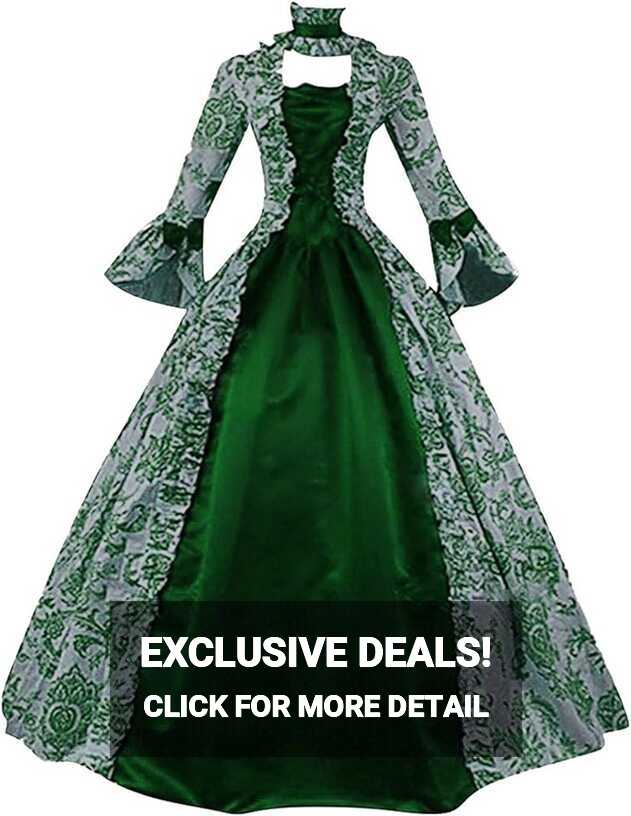 Rkwins Victorian Dresses for Women Vintage Elegant Dress ...