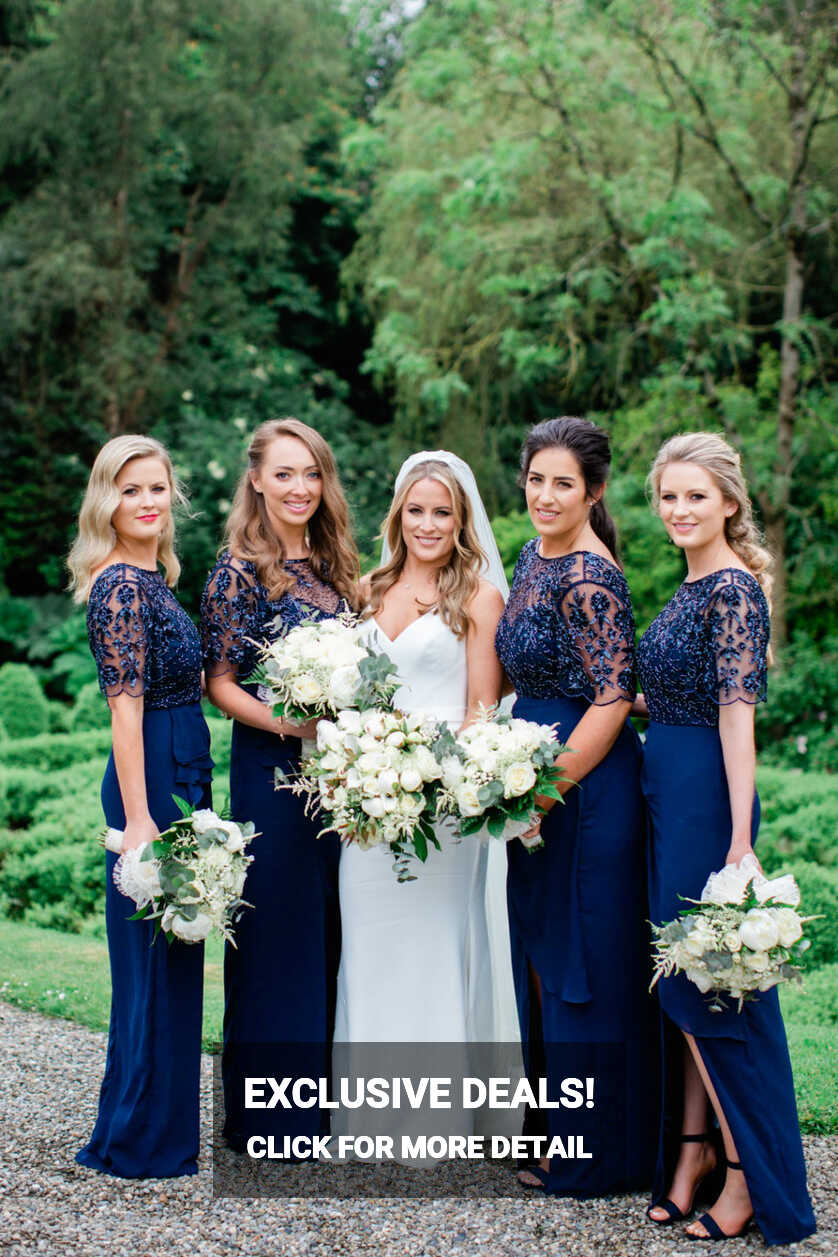 Royal, Indigo &amp; Sapphire: 18 Ideas for Navy Bridesmaid Dresses