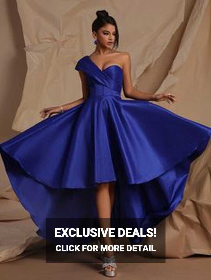 Royal Blue Evening Dress Short - Shop on Pinterest