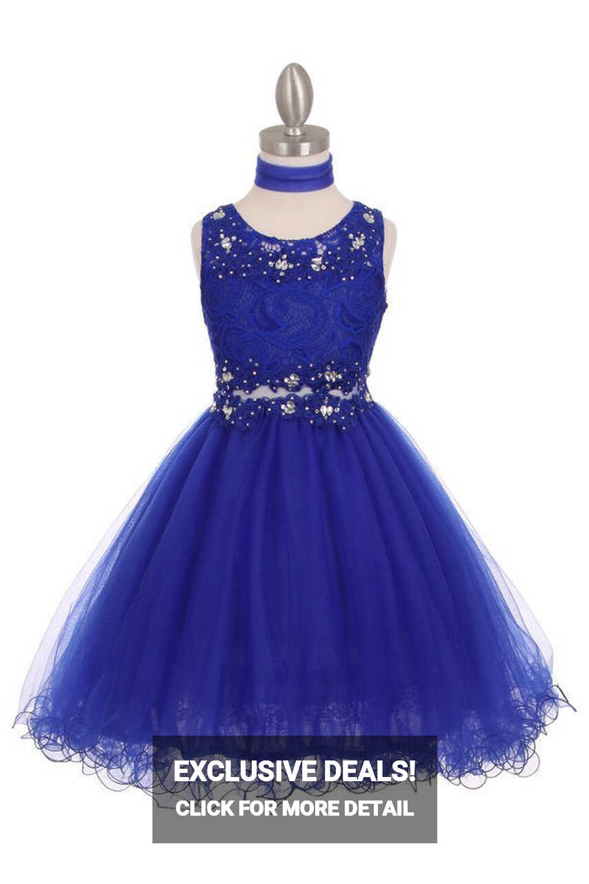 Royal Blue Girl Dress,Girl Dress, Royal Blue Dress, Royal Blue ...