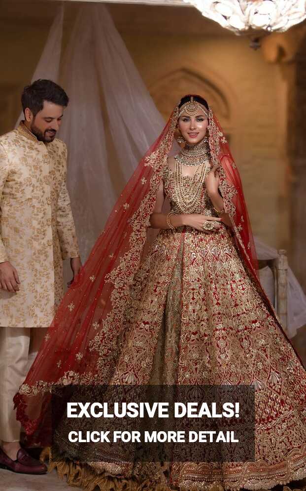 Royal Bridal Maxi with Embroidered Lehenga and Net Dupatta ...