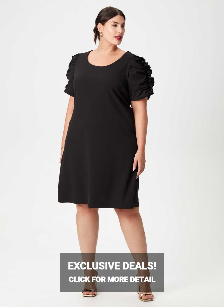 Ruffle Sleeve Dress