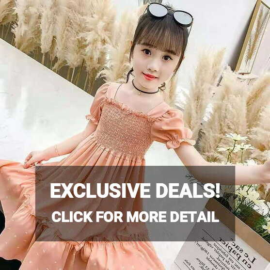 Ruffle Summer Short Toddlers Clothes Children Kids Dress Girl&#39;s ...