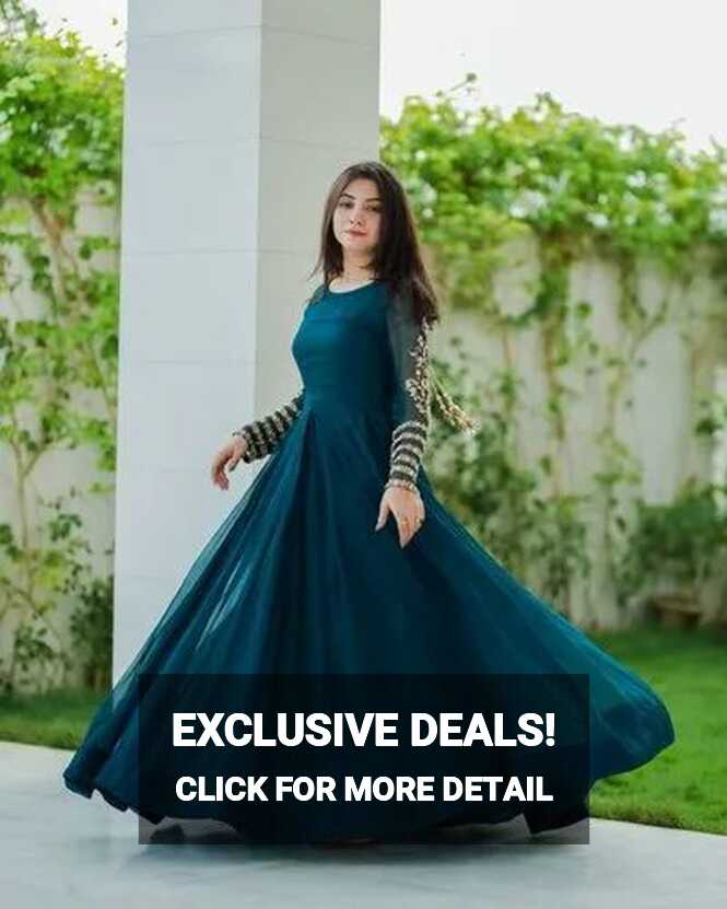 SAME AS PICTURE Women Ladies Party Wear Long Gown at Rs 899 in Surat