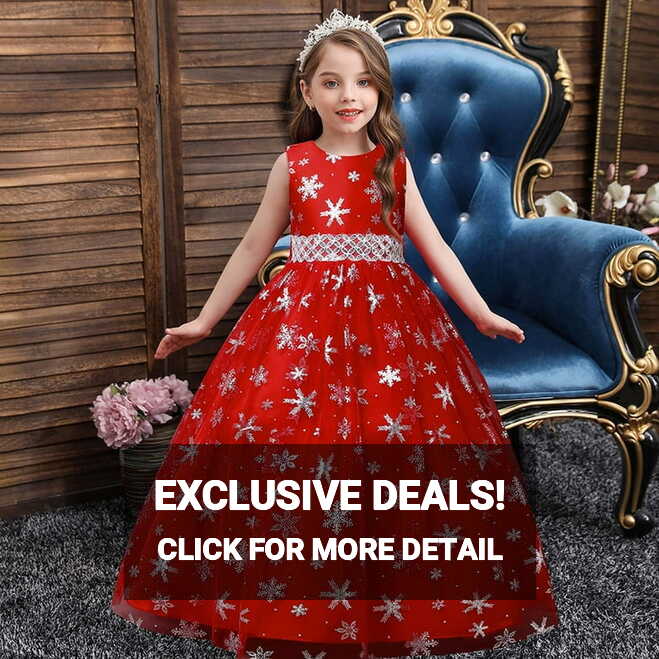 SBYOJLPB Kids Girl Summer Dress Children Dress Girl No Sleeve ...