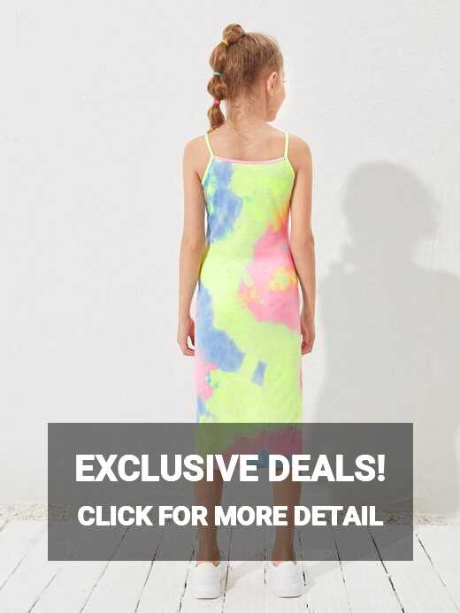 SHEIN Girls Tie Dye Dress | SHEIN USA