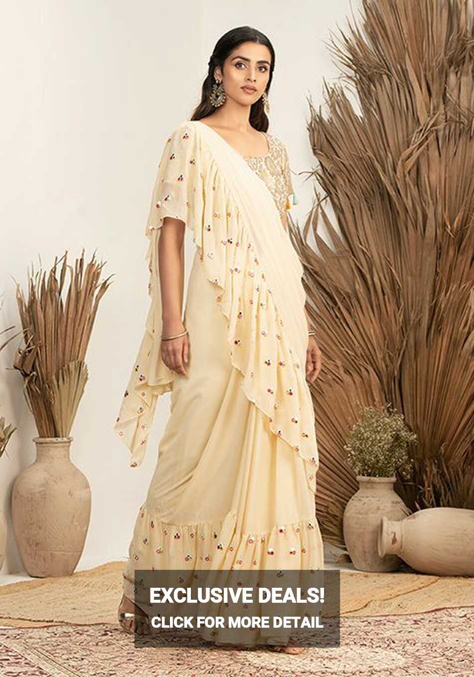 Saree Style Dresses - Buy Saree Style Clothing For Women &amp; Girls ...