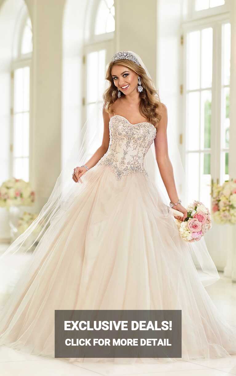 Satin Ball Gown Wedding Dress | Stella York Wedding Dresses