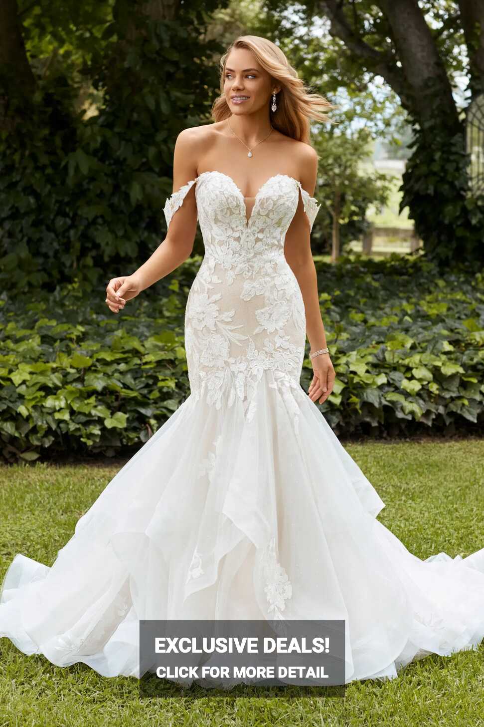 Sexy Off-Shoulder Mermaid Wedding Dress | Sophia Tolli