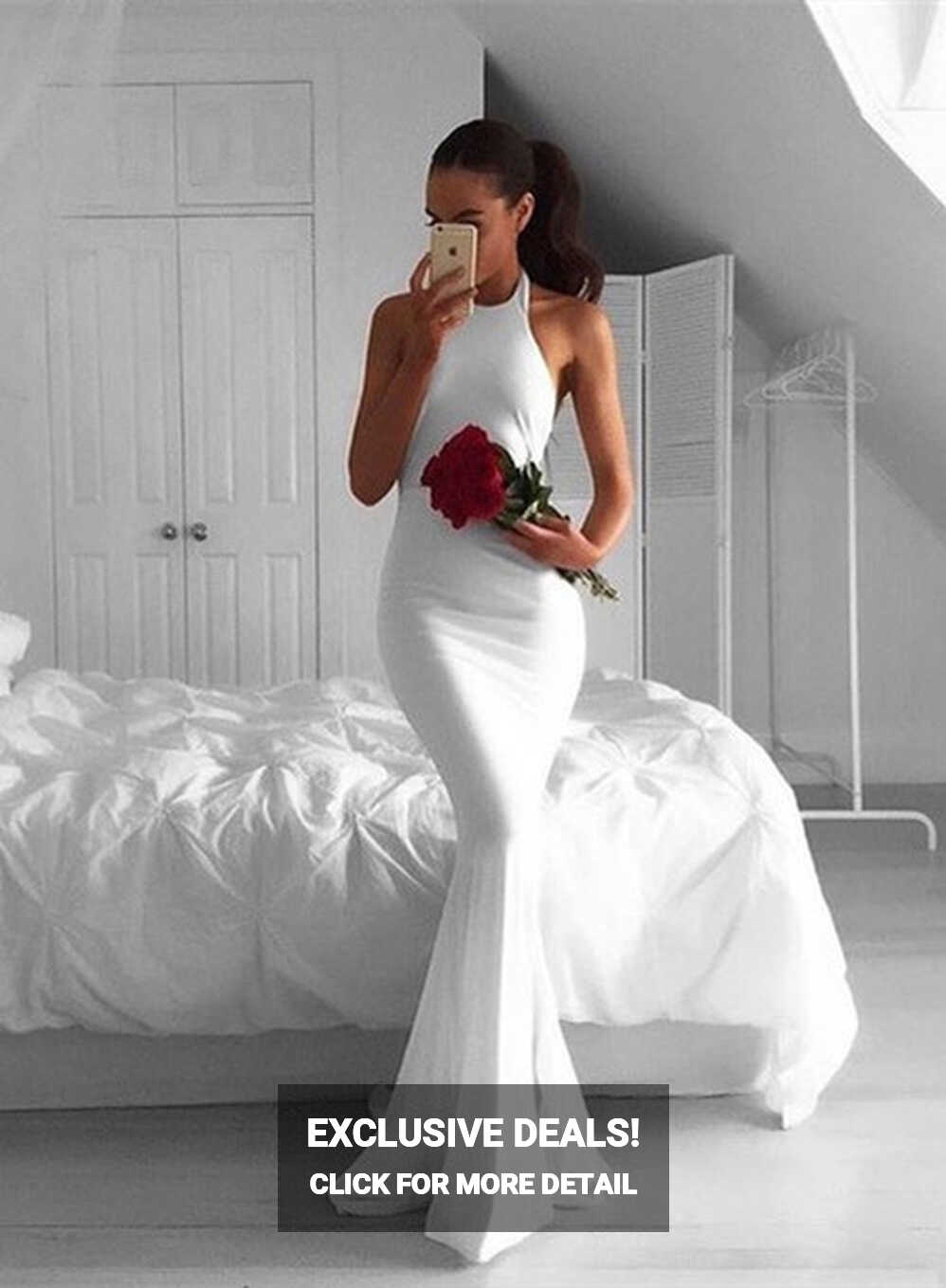 Sexy Prom Dresses,white Evening Dresses, Fashion Prom Gowns ...