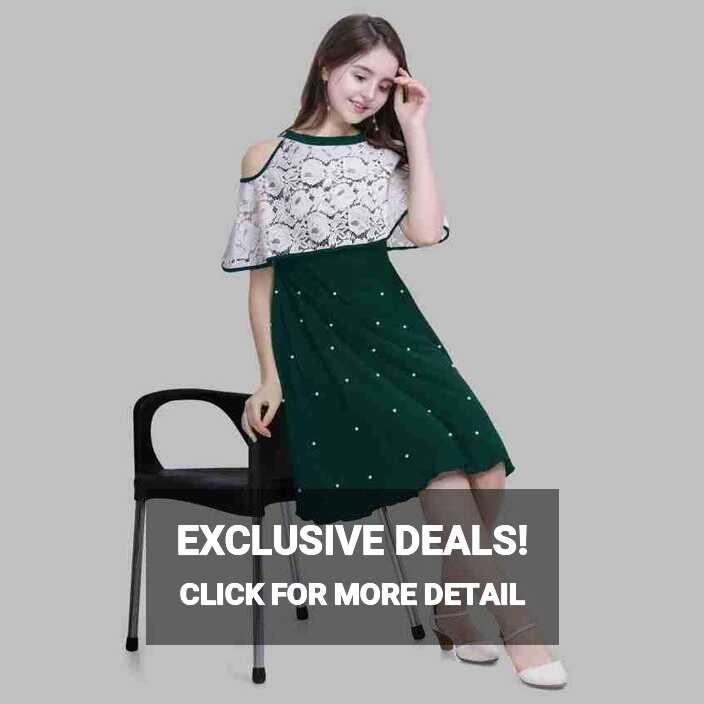 Shivay Style Girls Midi/Knee Length Casual Dress Price in India ...