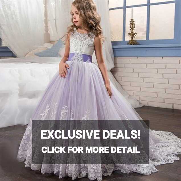 Shop Generic Girl Elegant Princess Dress Teenage Girls 8 12 14 ...