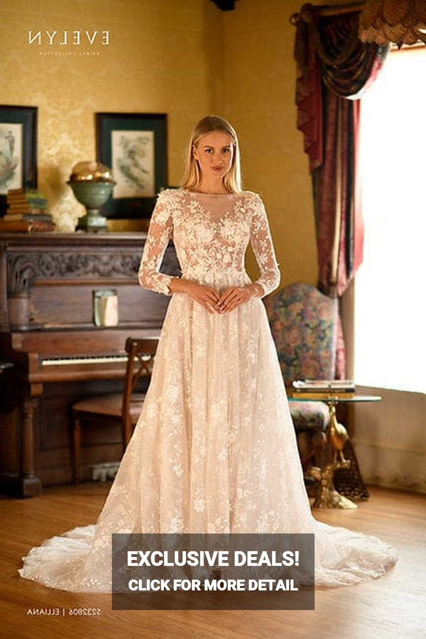 Shop Modest Wedding Dresses Online - Long Sleeves, Lace, &amp; More ...