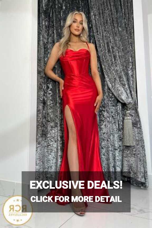 Shop Red Prom Dresses - Red Carpet Ready