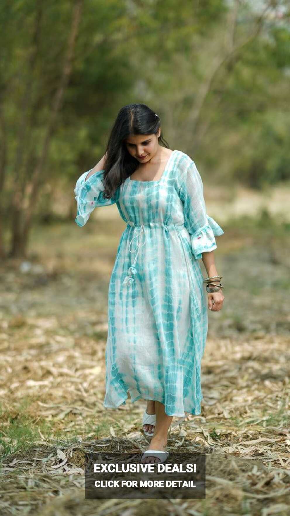 Shop flowy cotton summer dress from Bebaak