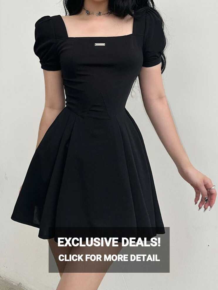 Short Black Casual Dress - Shop on Pinterest