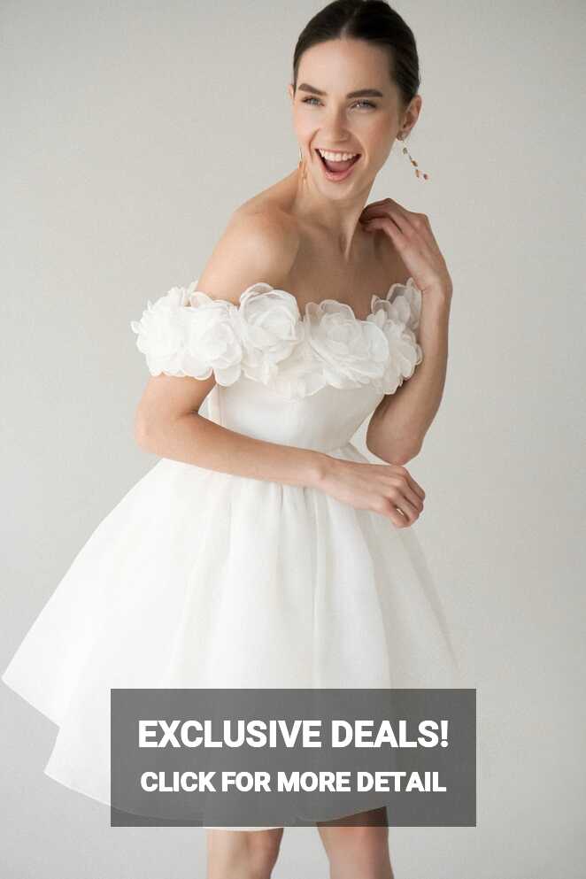 Short Wedding Dresses - Buy Short Length Bridal Gown Online