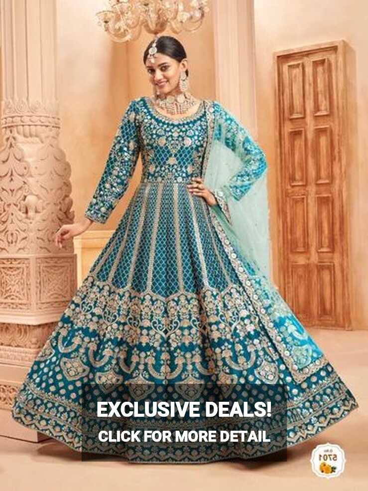 Silk Ladies Party Wear Gown, Many Colours at Rs 4999 in New Delhi ...