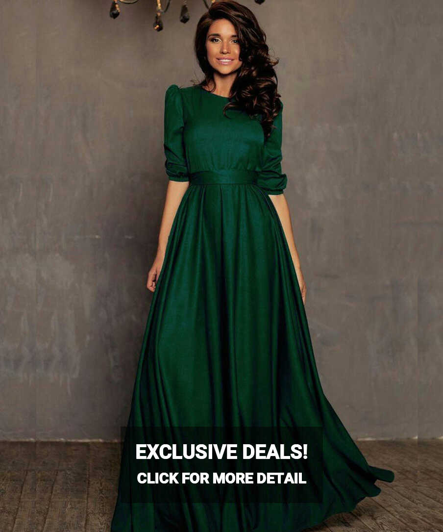 Simple And Elegant Striking Green Tapeta silk Floor Length Long Design