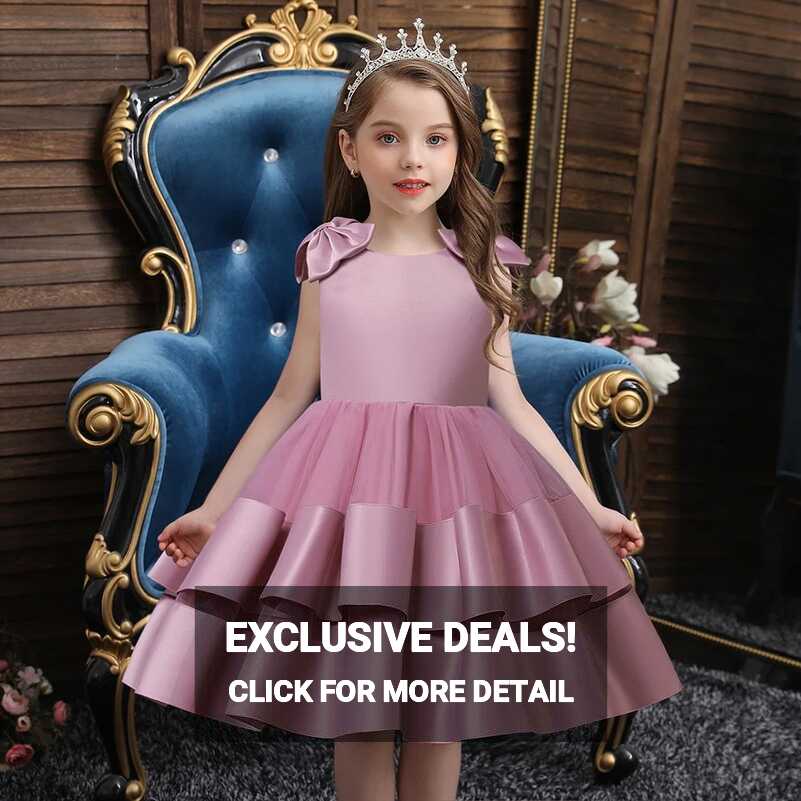 Simple Cute Baby Products Kids Party Wear Dresses - China Kids ...