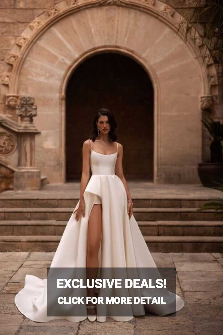 Simple Wedding Dresses for the Elegant Brides