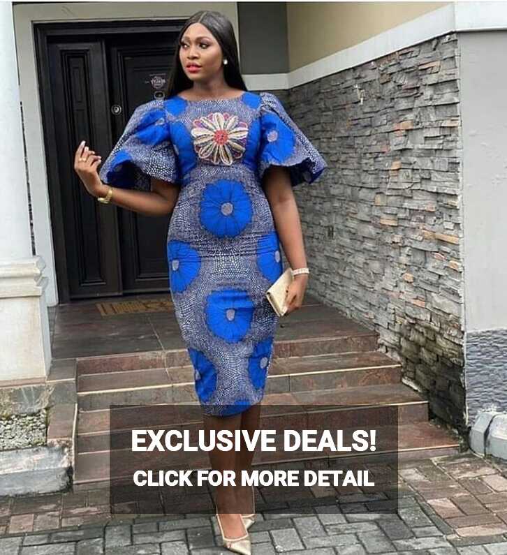 Simple and Easy Ankara Dress Styles for Ladies