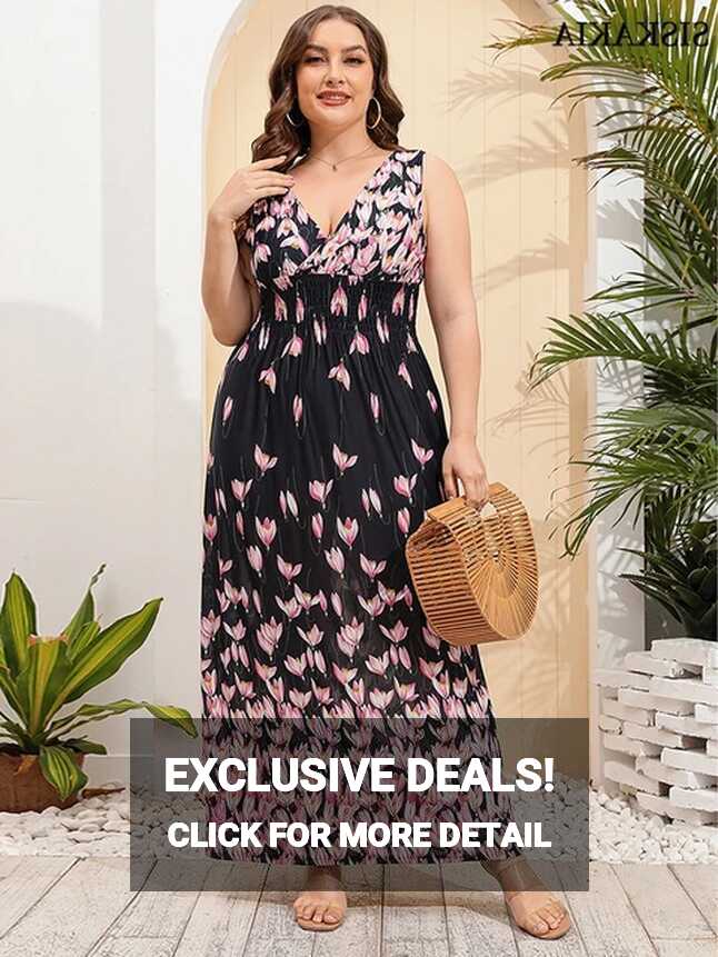 Size Womens Silk Party Dresses | Plus Size Casual Summer Dress ...