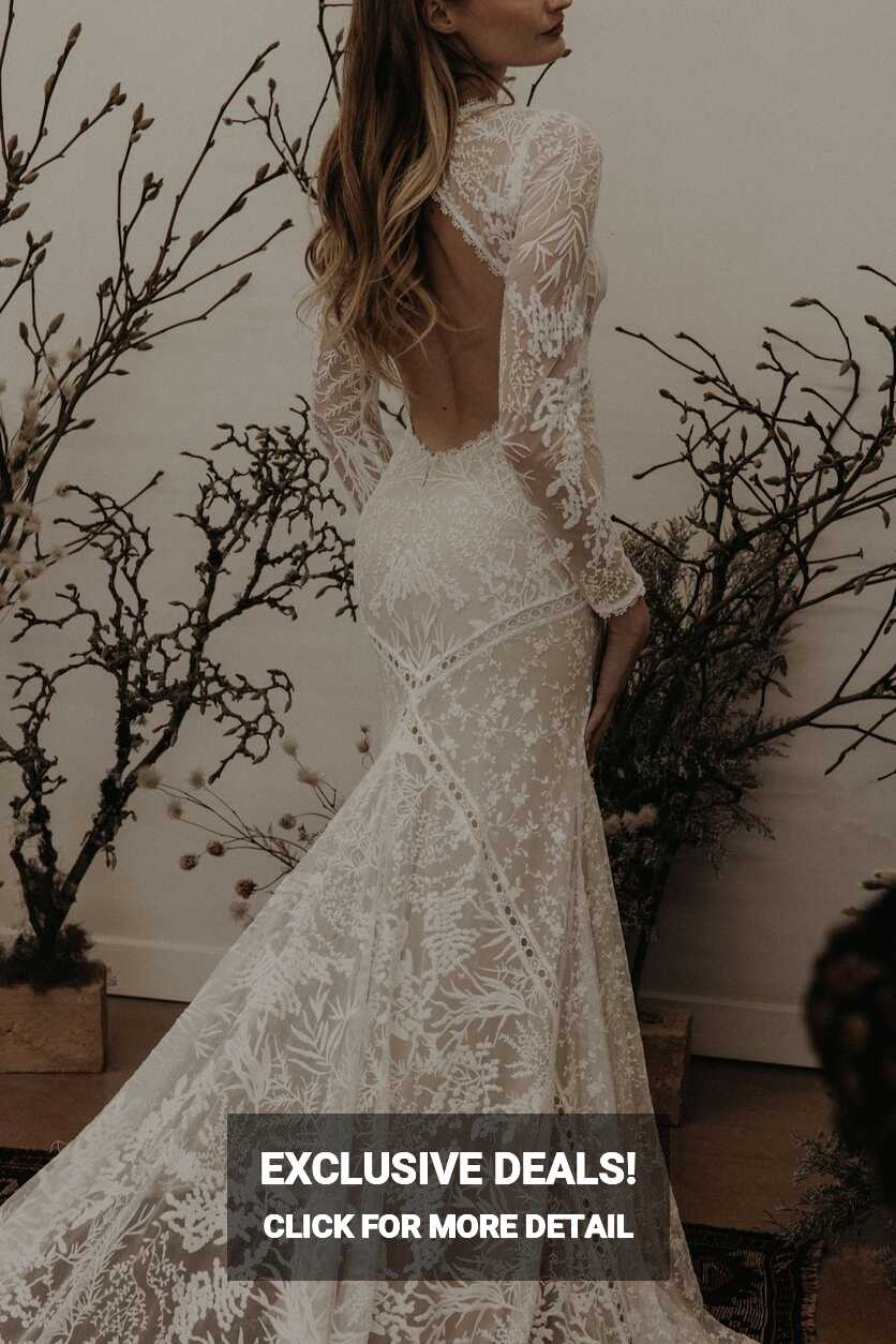 Sophie Backless Wedding Dress | Dreamers and Lovers